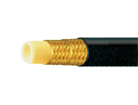 Fiber braided high-pressure resi